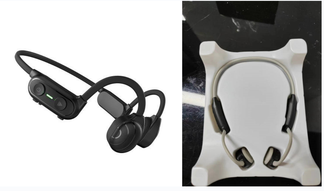 Bone Conduction Bluetooth™ Slušalice – Sportski Model, Vodootporne, Memorijski Titanijumski Luk