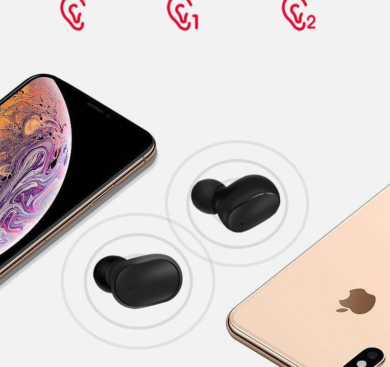 A6S Bluetooth 5.0 TWS Slušalice – Stereo Zvuk, Kompaktna Kutija