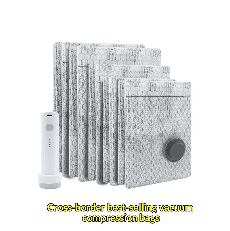 Vacuum Compression Storage Bags Travel Set